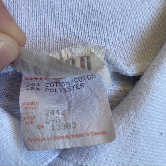 Vintage teeshirt kitty cat floral collared shirt kawaii kitsch made by Scoop - Picture 7 of 9